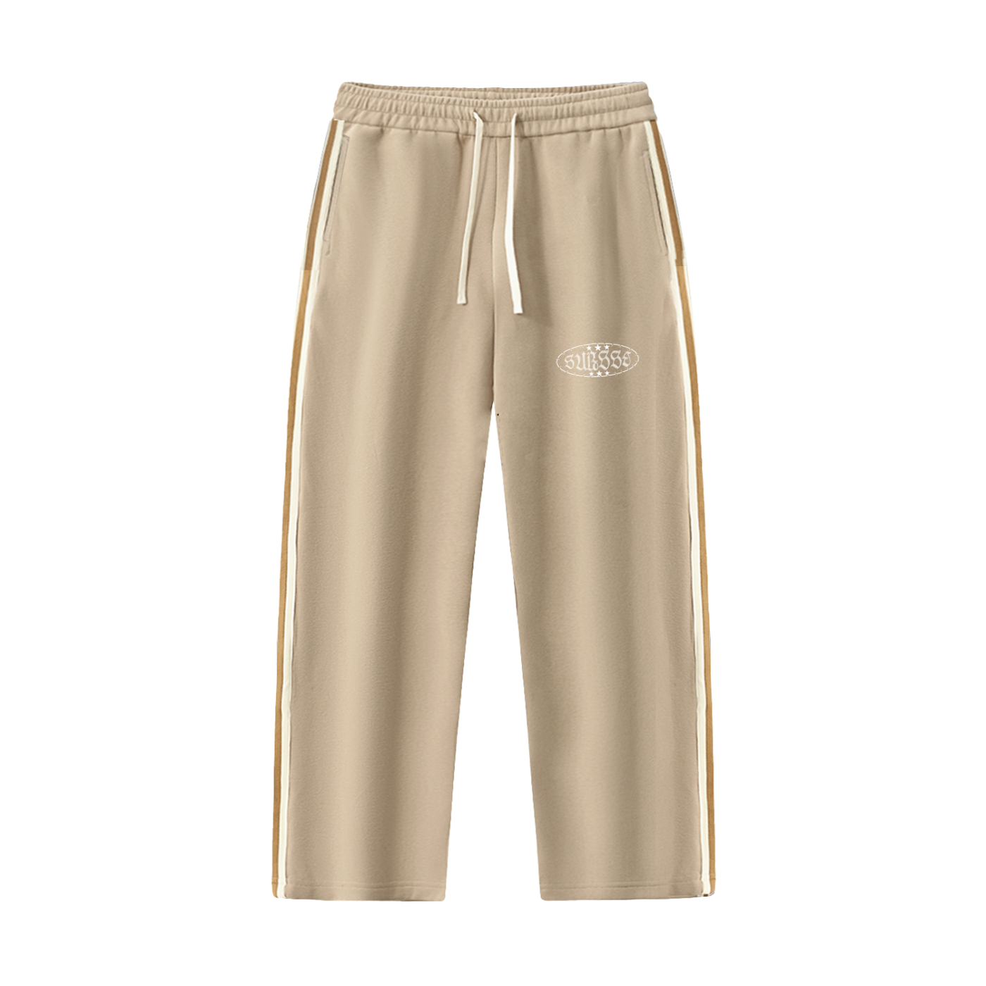 Sursse Contrast Side-Stripe Straight-Leg Pants – Vector