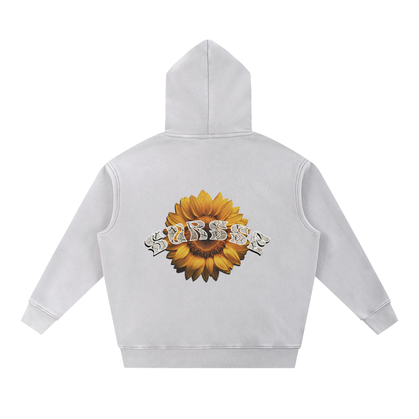 Snow Wash Fleece Oversize Hoodie