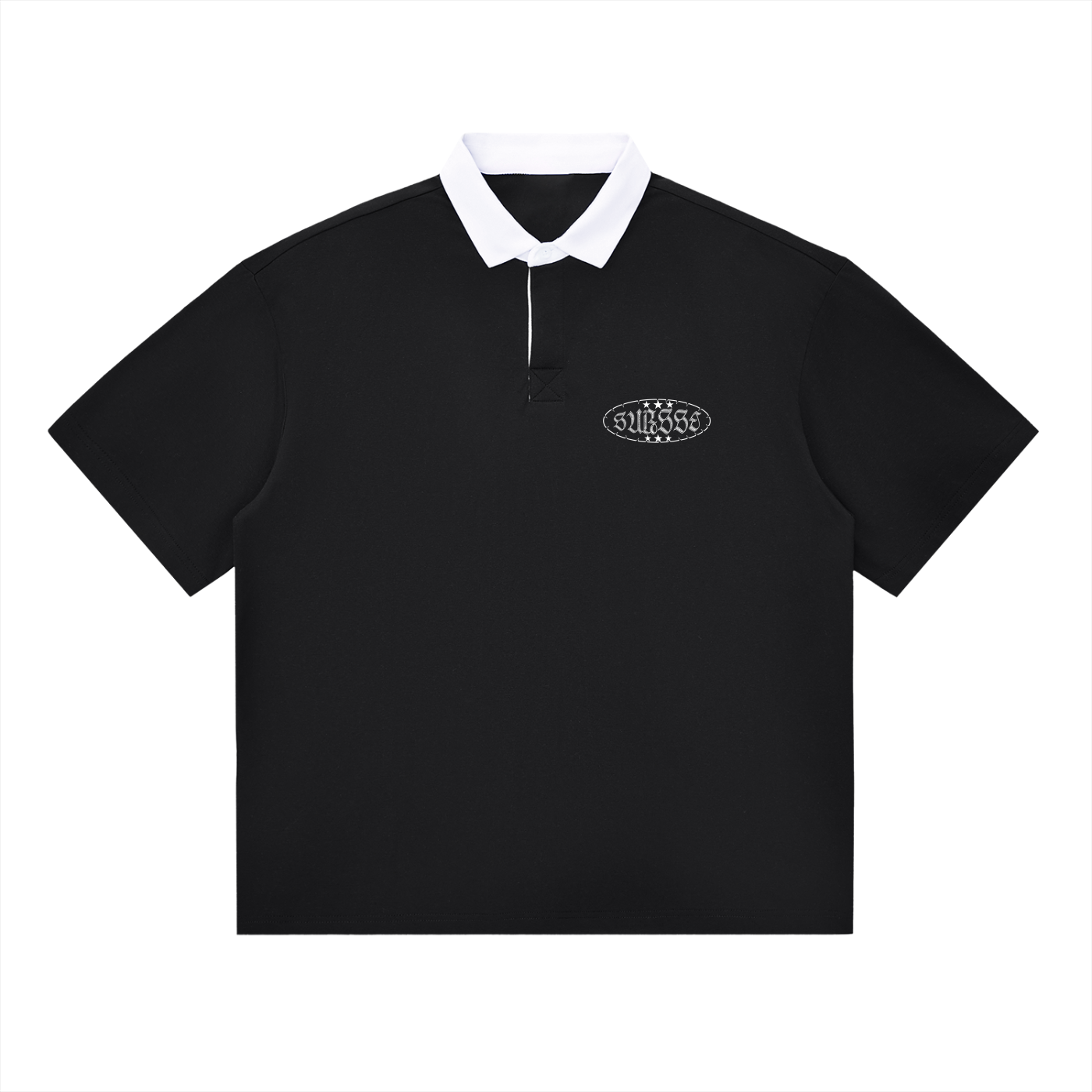 Sursse Contrast Panel Polo Shirt – Essential Edition
