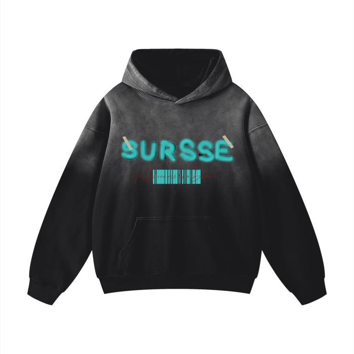 Sursse Distress Oversize Hoodie