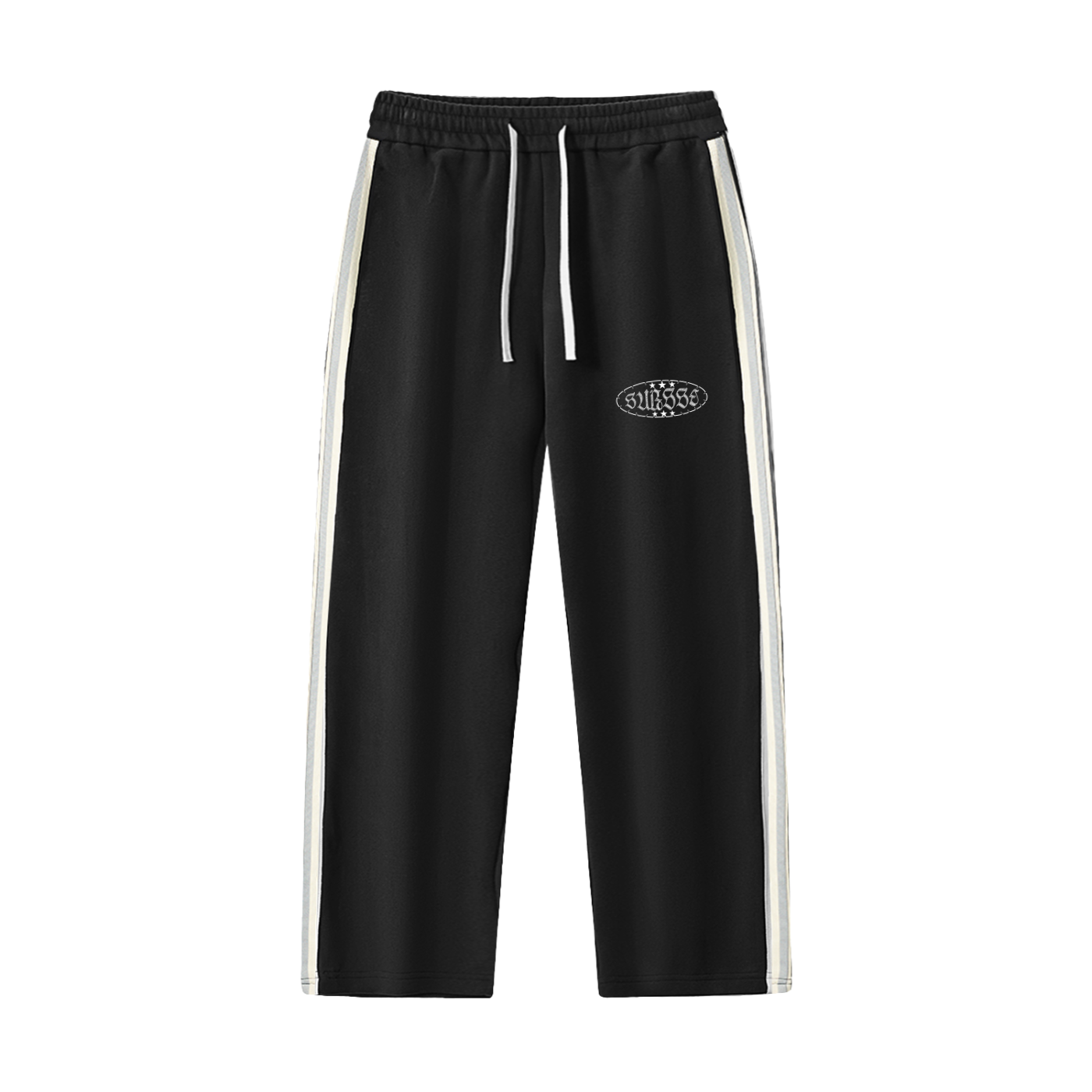 Sursse Contrast Side-Stripe Straight-Leg Pants – Vector