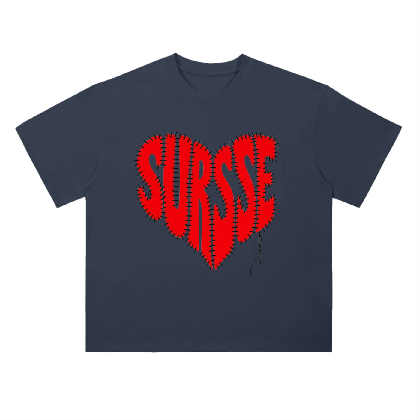 SURSSE Stitched Heart Tee