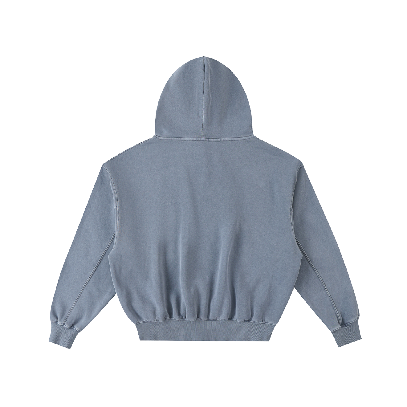 Sursse Frayed Enzyme Washed Fleece Hoodie