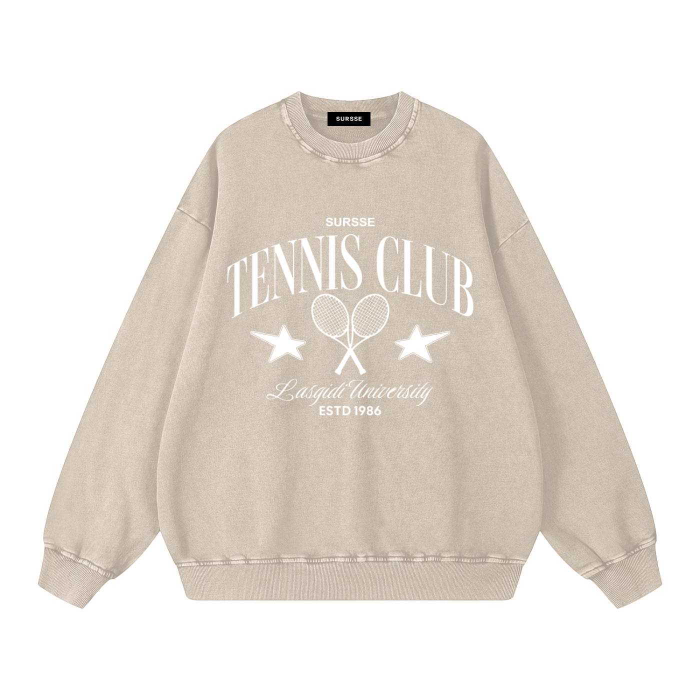 Sursse Tennis Club Oversized Sweatshirt