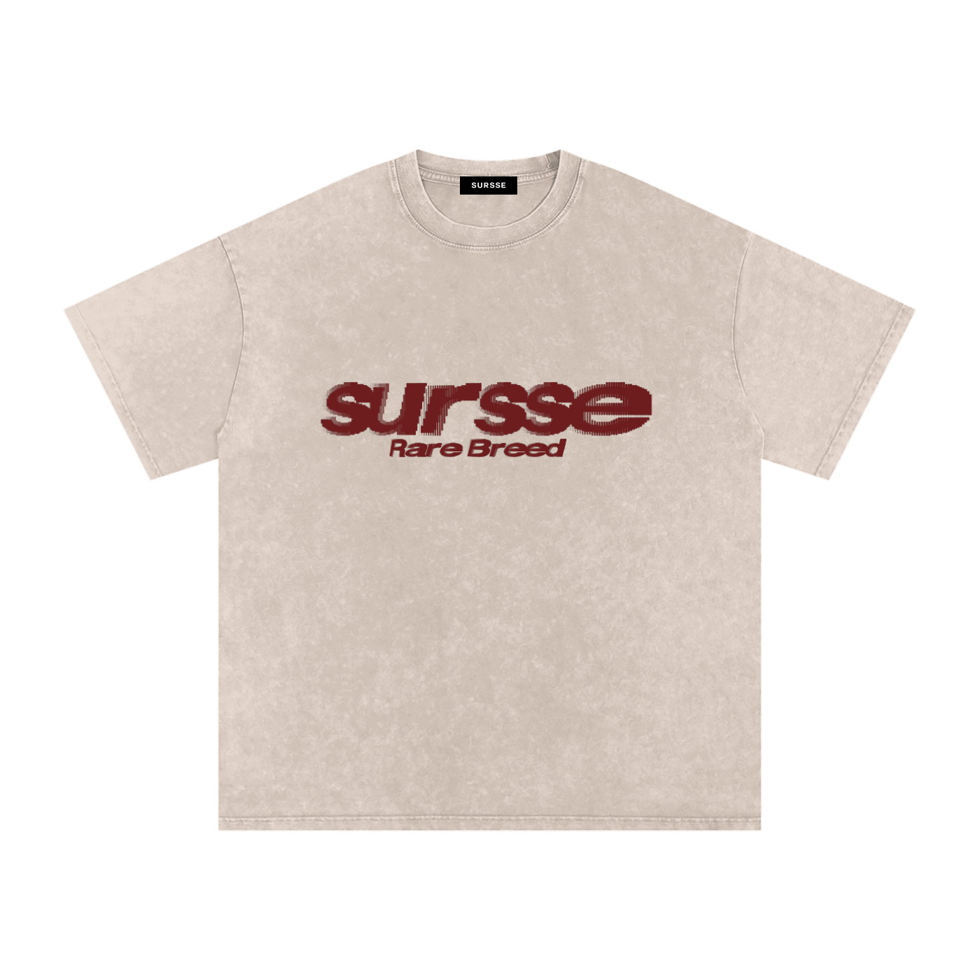 Sursse Snow Washed Oversized Cotton T-Shirt