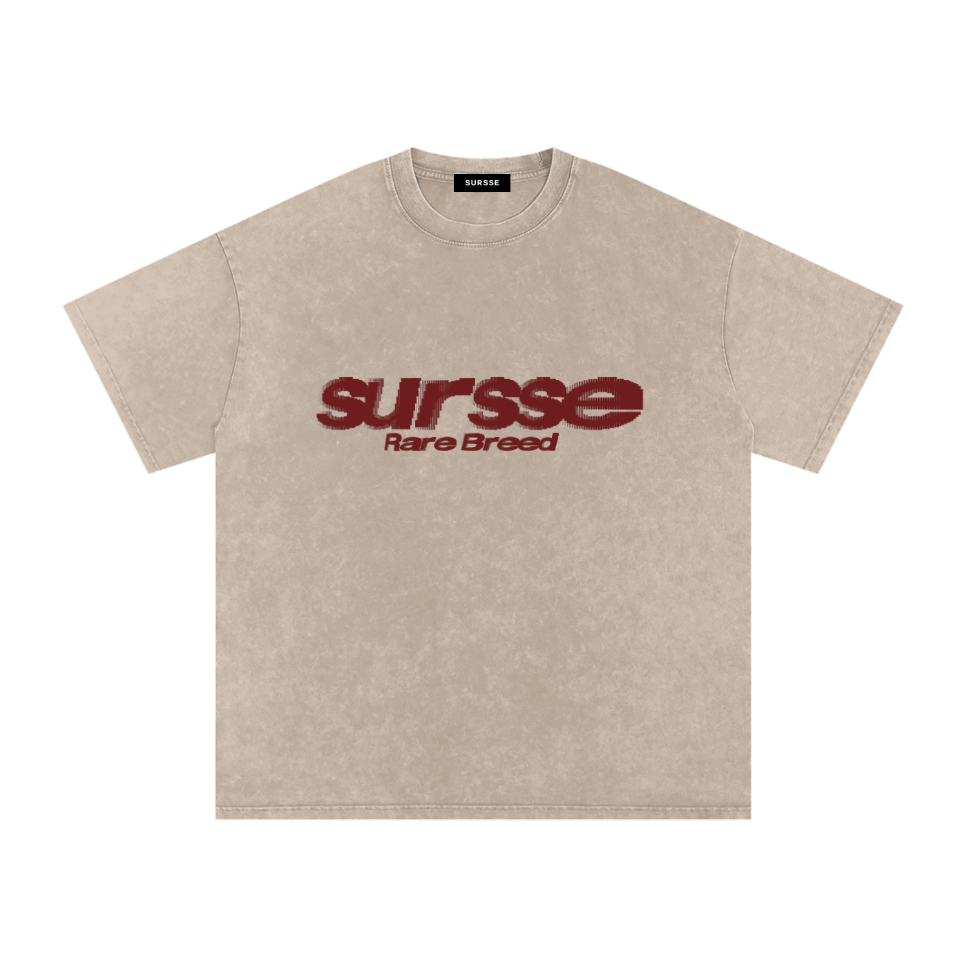 Sursse Snow Washed Oversized Cotton T-Shirt