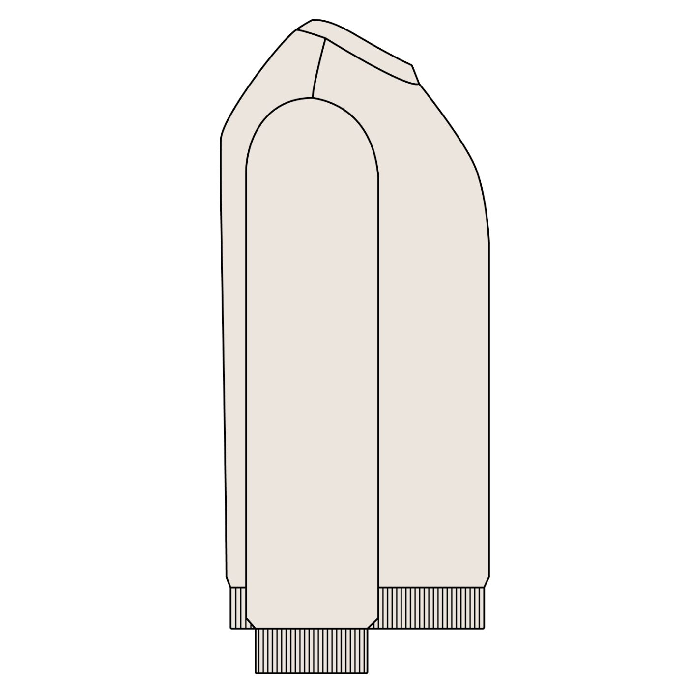 Athletic Oversized Sweatshirt