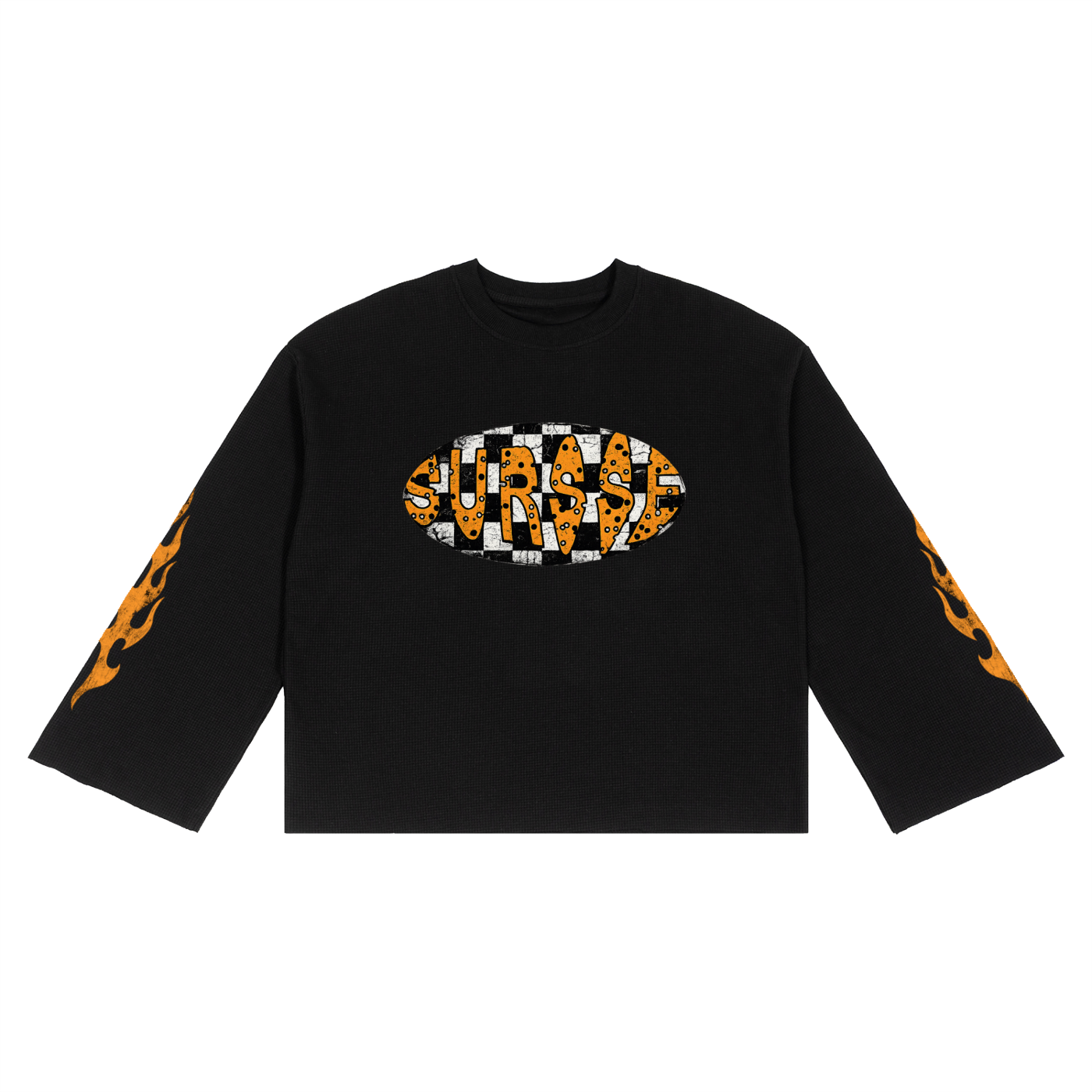 Sursse Checka Waffle Raw T-Shirt