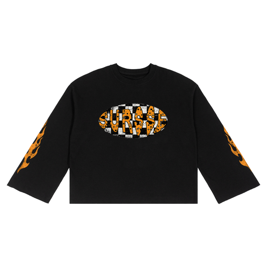 Sursse Checka Waffle Raw T-Shirt
