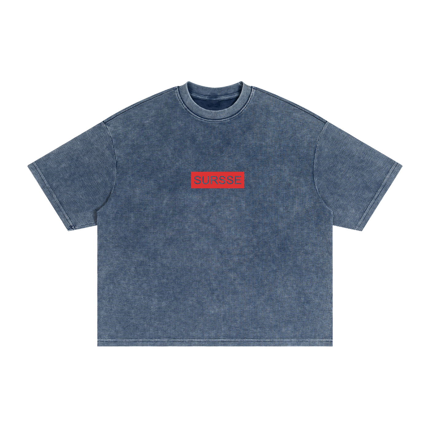 Sursse Waffle Washed Boxy T-Shirt