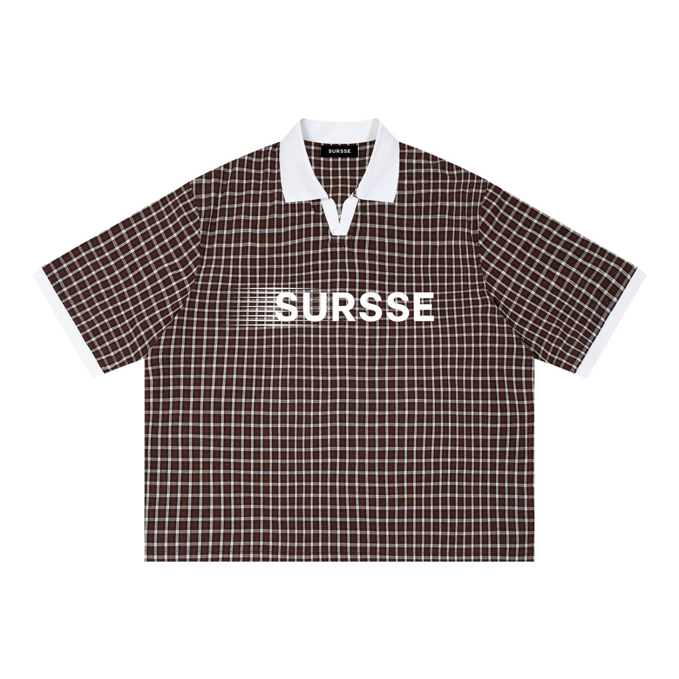Sursse Plaid Polo Shirt