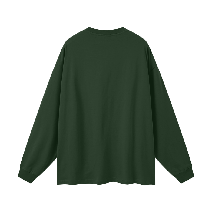 Sursse Green Metalic Sweatshirt