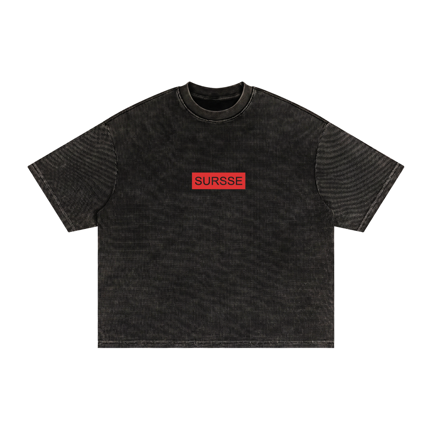 Sursse Waffle Washed Boxy T-Shirt