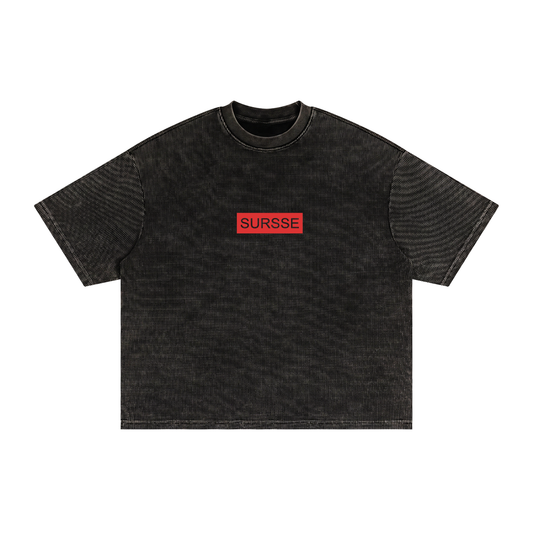 Sursse Waffle Washed Boxy T-Shirt