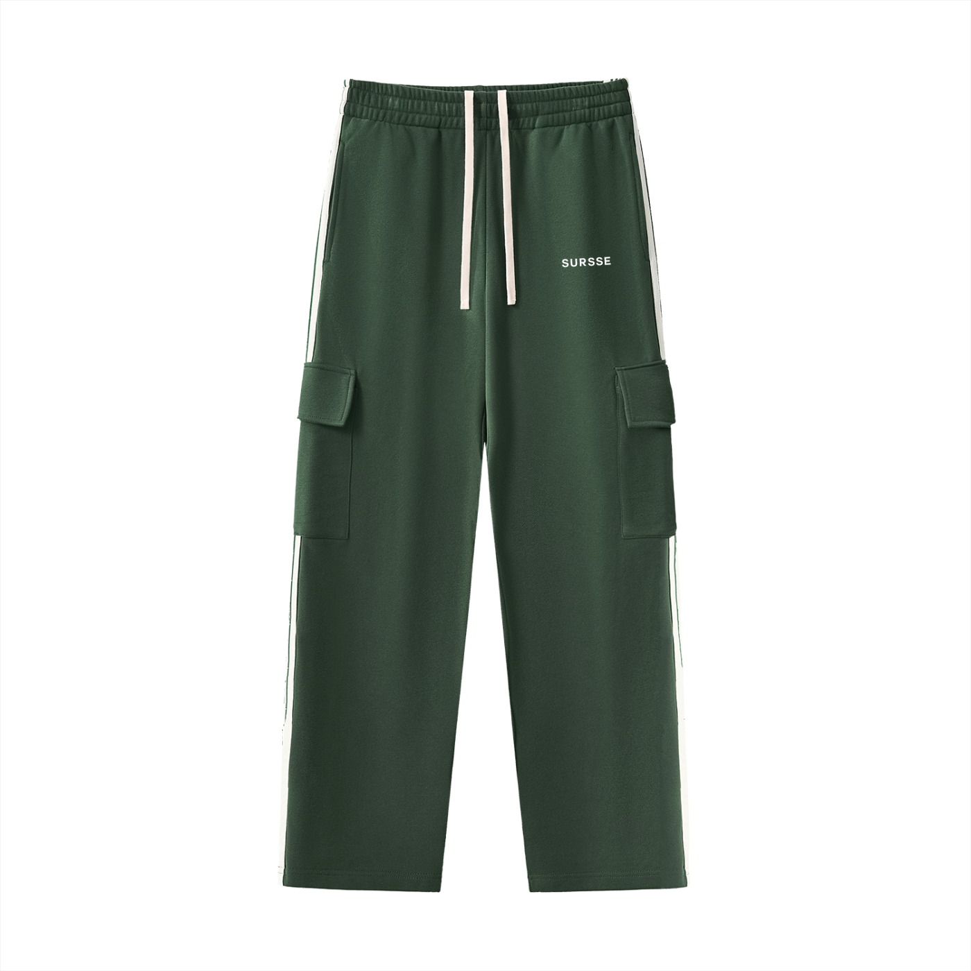 Sursse Side Stripe Straight-Leg Pants