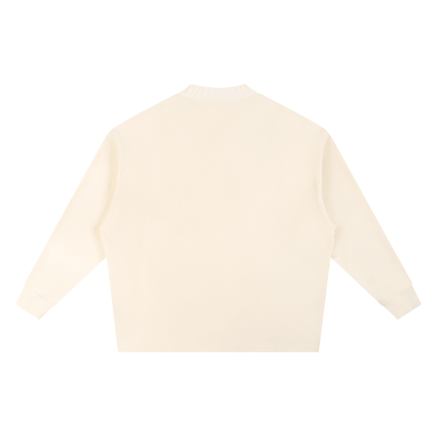 SURSSE Stitched Heart Knitted Sweatshirt