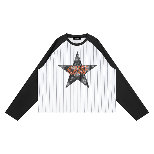 Sursse Striped Raglan T-Shirt