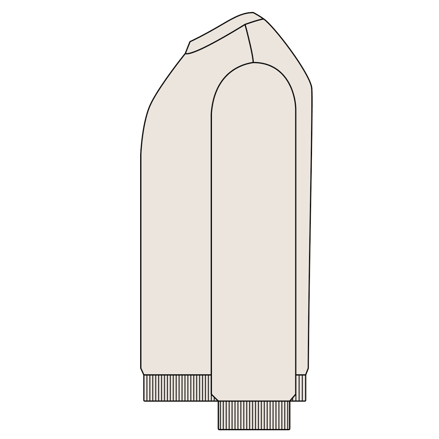 Athletic Oversized Sweatshirt