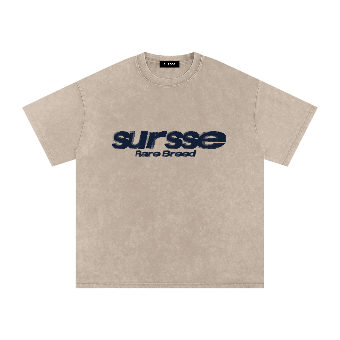 Sursse Snow Washed Oversized Cotton T-Shirt