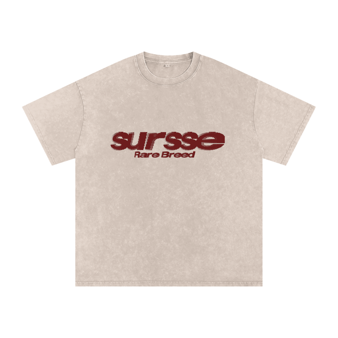Sursse Snow Washed Oversized Cotton T-Shirt