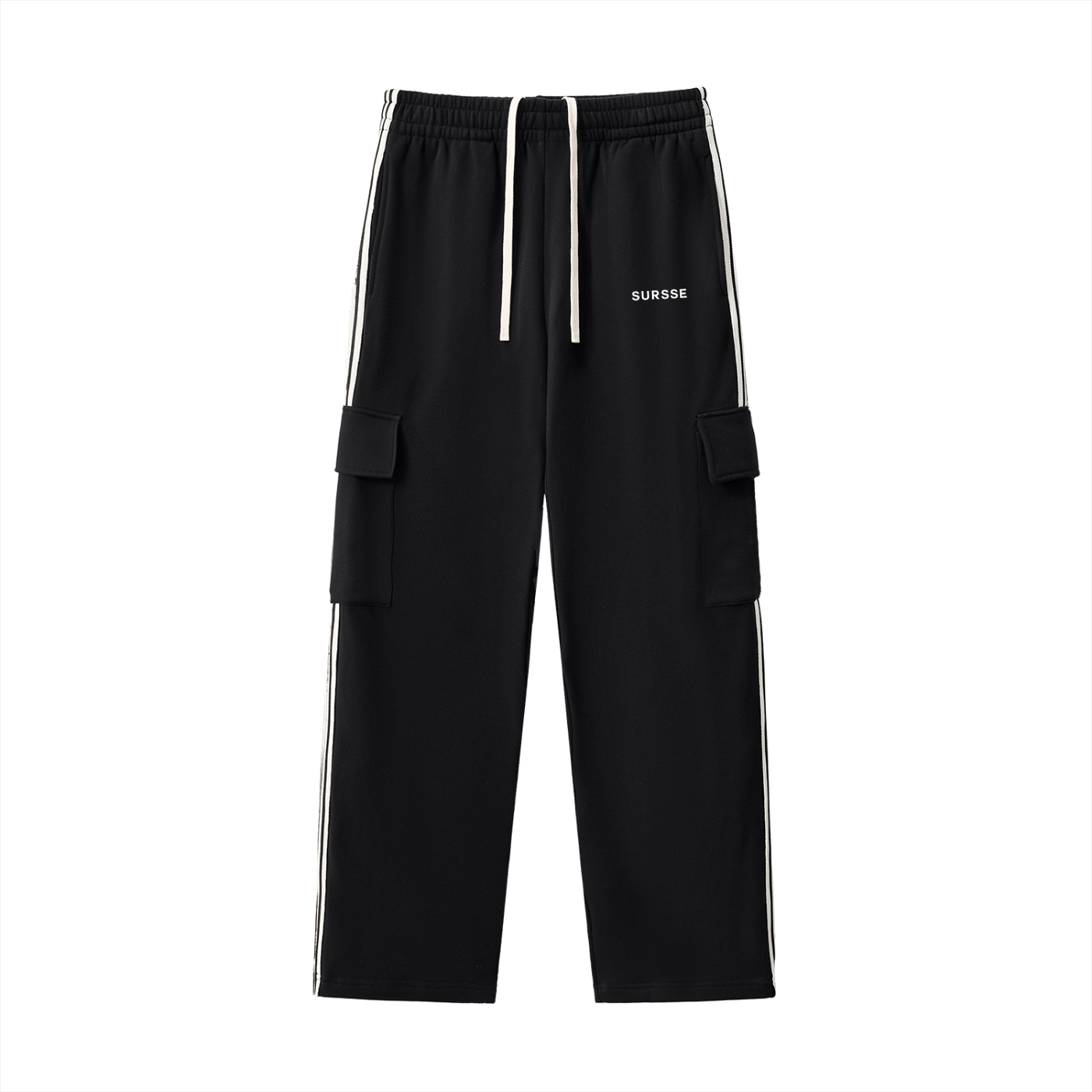 Sursse Side Stripe Straight-Leg Pants